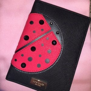 NWOT Kate Spade Ladybug Passport Holder